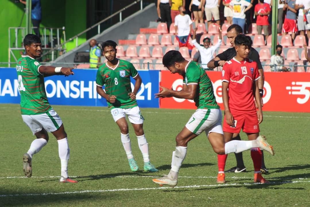 ৯ মিনিটেই সুমন রেজার গোল রং চড়িয়েছিল বাংলাদেশের স্বপ্নে